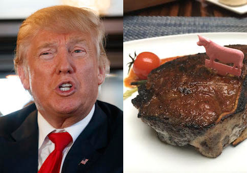 Trump steak