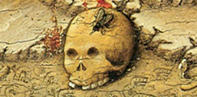'Mystical Crucifixion' (detail), attributed to Juan Rosado