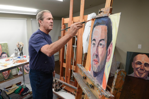 Fantastic painter George W. Bush / Instagram