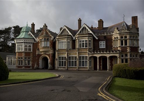 The mansion house at Bletchley Park
