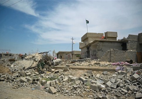 Bashir village in Kirkuk, Iraq liberated from ISIS militants