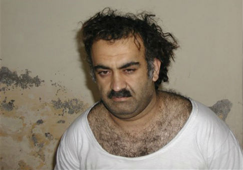 Khalid Sheikh Mohammed is seen shortly after his capture / AP