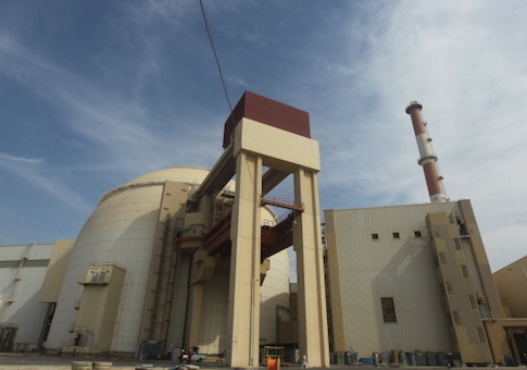 The reactor building at the Bushehr nuclear power plant in southern Iran