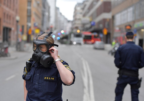 People killed in incident when a truck was driven Friday April 7 2017 into a department store in central Stockholm