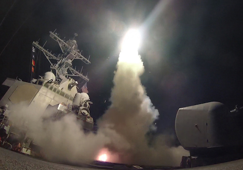 US Launches Missile Strikes Against Syria