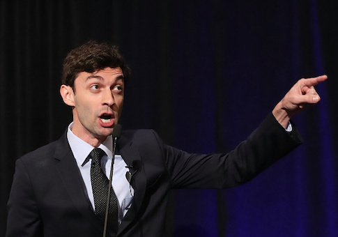 Democratic candidate Jon Ossoff