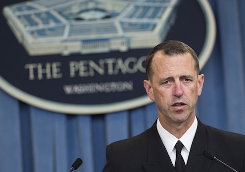 US Chief of Naval Operations Admiral John Richardson