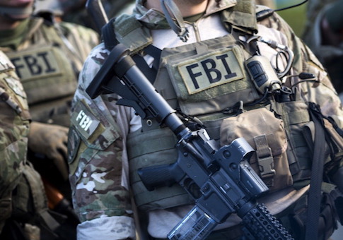 Members of a Federal Bureau of Investigation SWAT team are seen during an FBI field training exercise