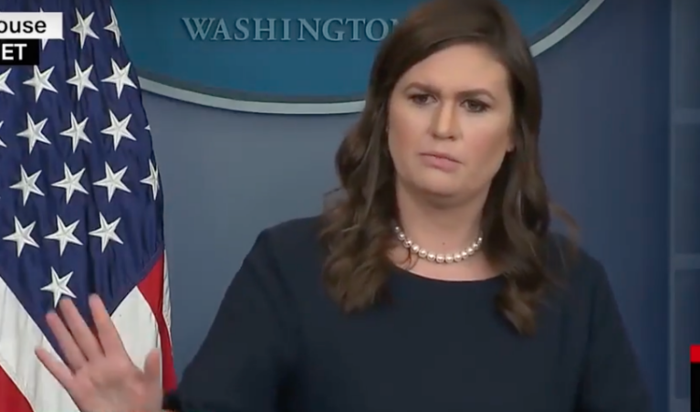 Huckabee Sanders Threatens To Cut Briefing Short After Multiple 