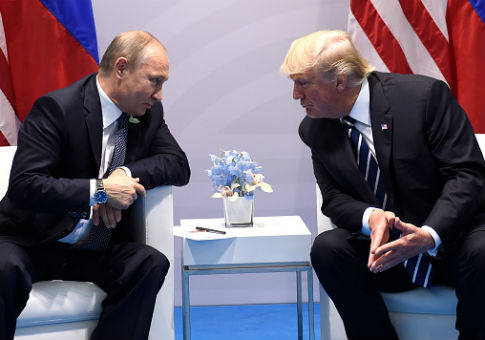 U.S. President Donald Trump and Russia's President Vladimir Putin / Getty