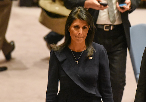 Ambassador to the UN Nikki Haley