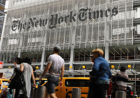 New York Times building / Getty Images