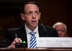 Deputy Attorney General Rod Rosenstein