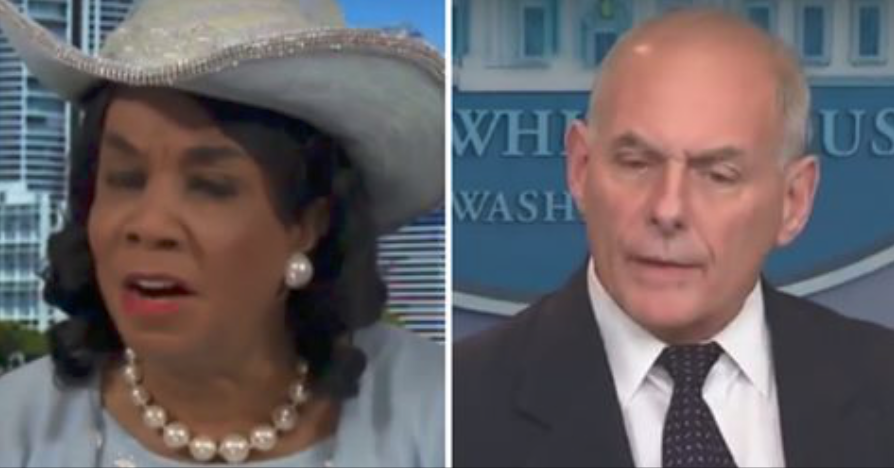 Frederica Wilson John Kellys Trying To Keep His Job He Will Say Anything