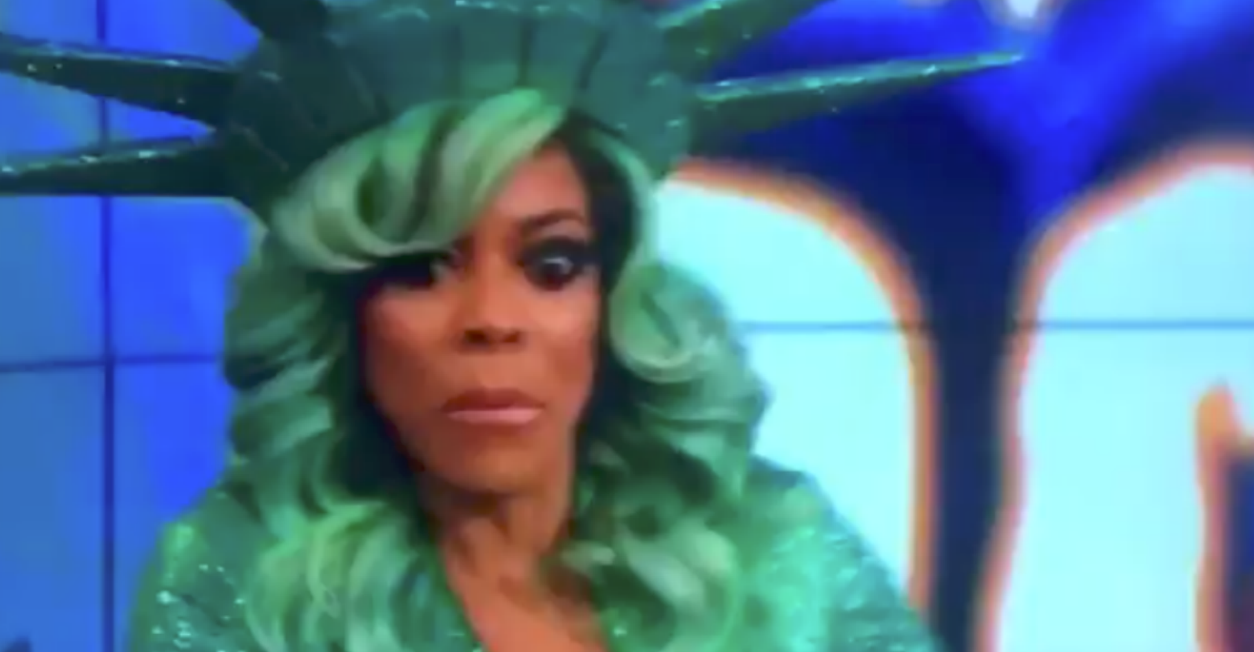 Wendy Williams Faints on Live TV in Heavy Halloween Costume