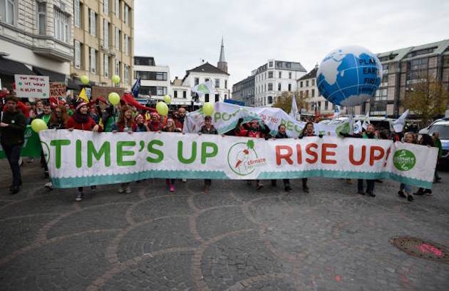 climate change protest