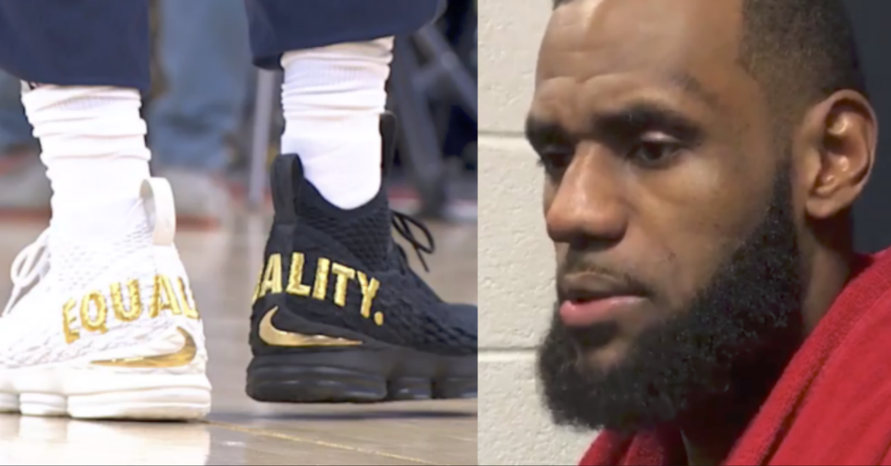 lebron james shoes white and black