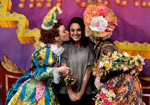 Mila Kunis attends Hasty Pudding Theatricals