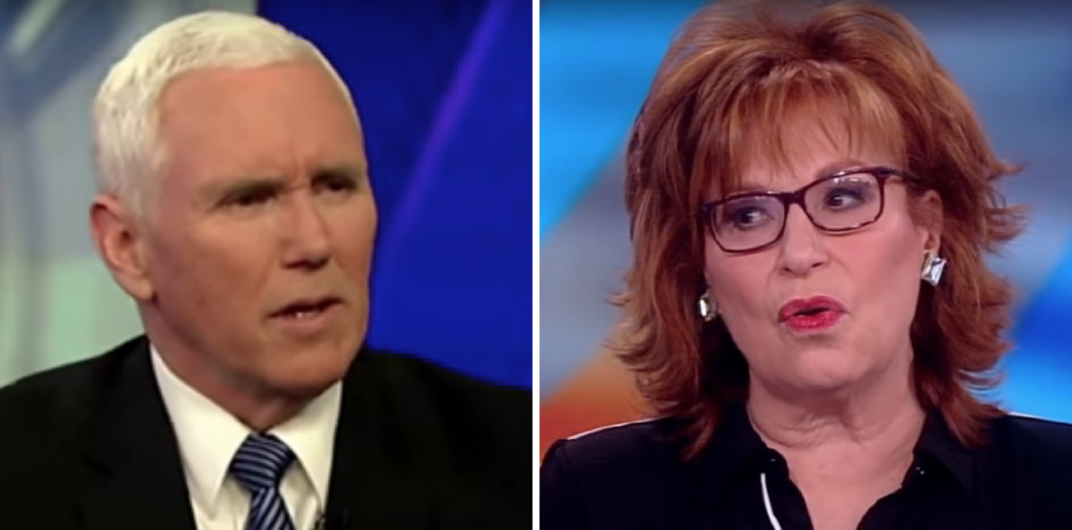 Behar Responds to Pence's Call to Apologize for Disparaging Christians ...