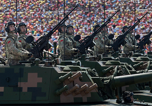 China Holds Military Parade To Commemorate End Of World War II In Asia