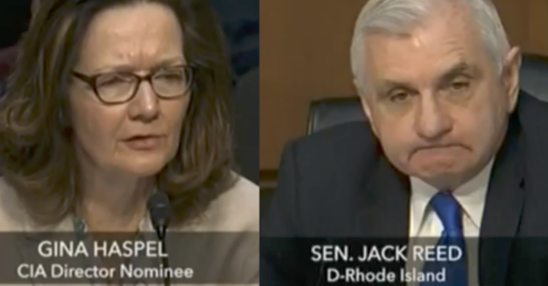 Haspel Shuts Down Reed: There's No Comparison Between CIA Operatives ...
