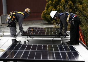 California solar panels