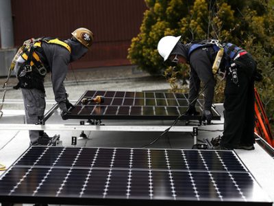 California solar panels