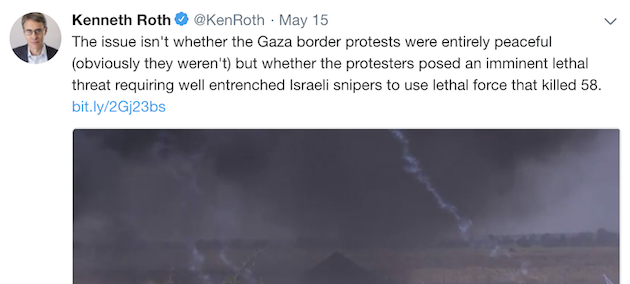 Ken Roth tweet