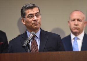 California Attorney General Xavier Becerra