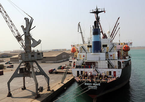 Rebel-held Red Sea port of Hodeida