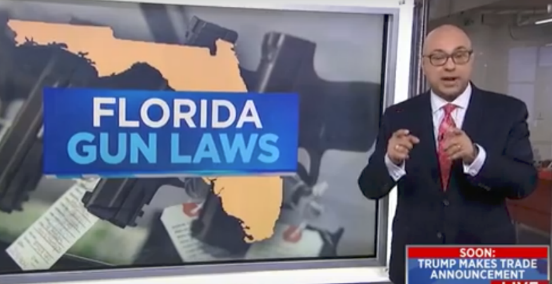 MSNBC's Ali Velshi Attacks Florida Gun Laws Despite Jacksonville