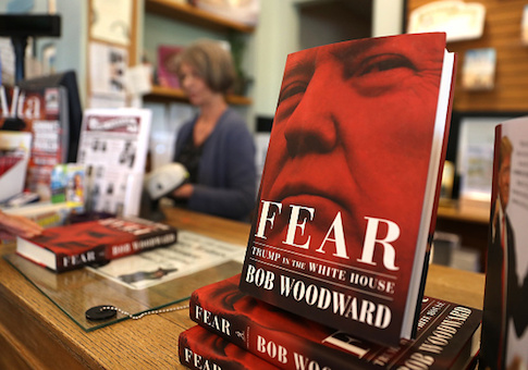 Bob Woodward's Book "Fear" On Trump Administration Hits Store Shelves