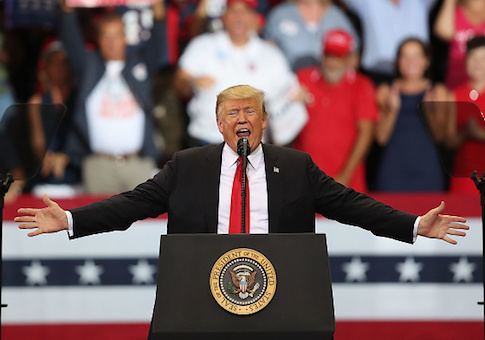 Donal Trump Hold MAGA Campaign Rally In Southwest Florida