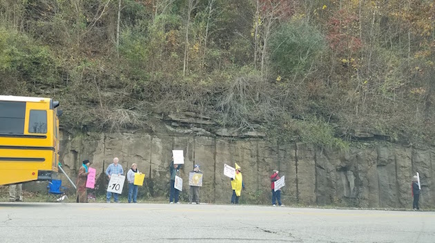 protesters