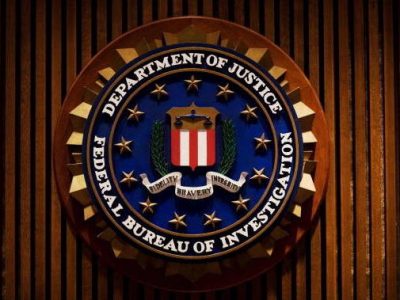 A crest of the Federal Bureau of Investi