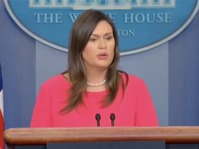 Huckabee Sanders Kicked Out of Virginia Restaurant