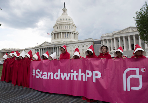 Planned Parenthood protesters