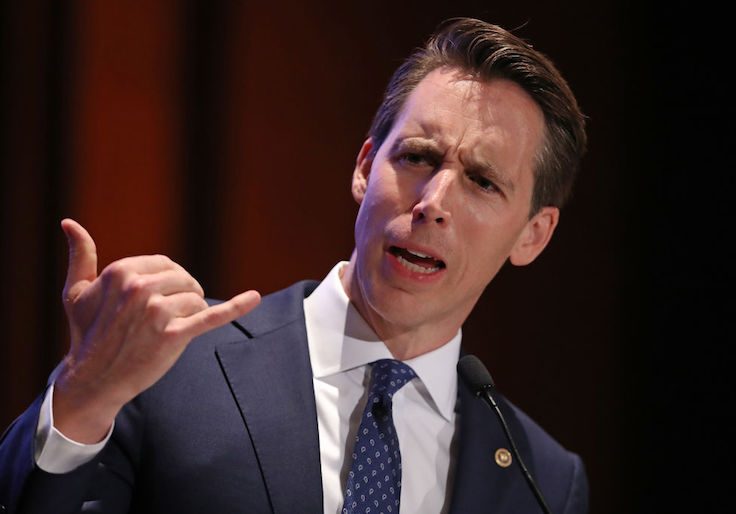 Image result for josh hawley