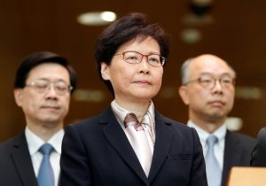 Hong Kong Chief Executive Carrie Lam