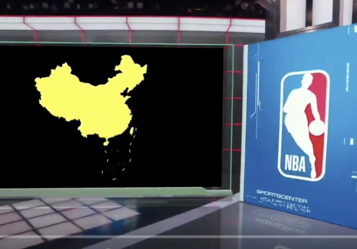 Espn Uses Chinese Propaganda In Tv Graphic