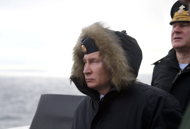 Russian president Vladimir Putin
