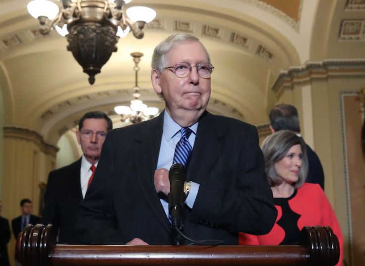 Senate Majority Leader Mitch McConnell