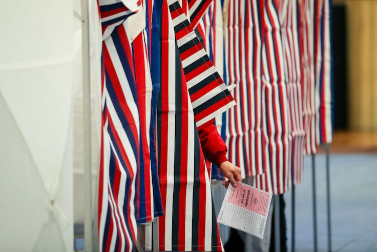 New Hampshire Residents Go To The Polls In Presidential Primary