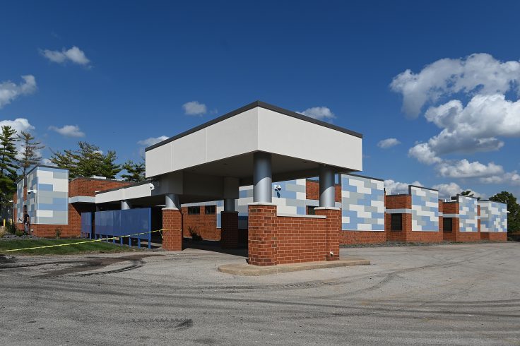 The exterior of the new Planned Parenthood Reproductive Clinic in Illinois