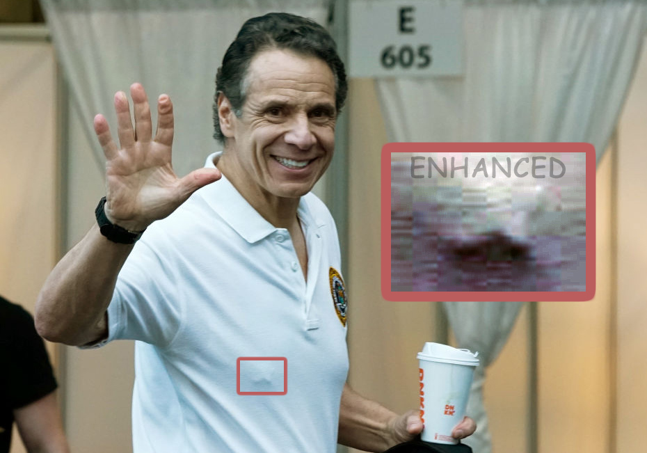 NIP ALERT: Andrew Cuomo's Curious Breast Bulge Could Be Piercing, Analysis  Finds