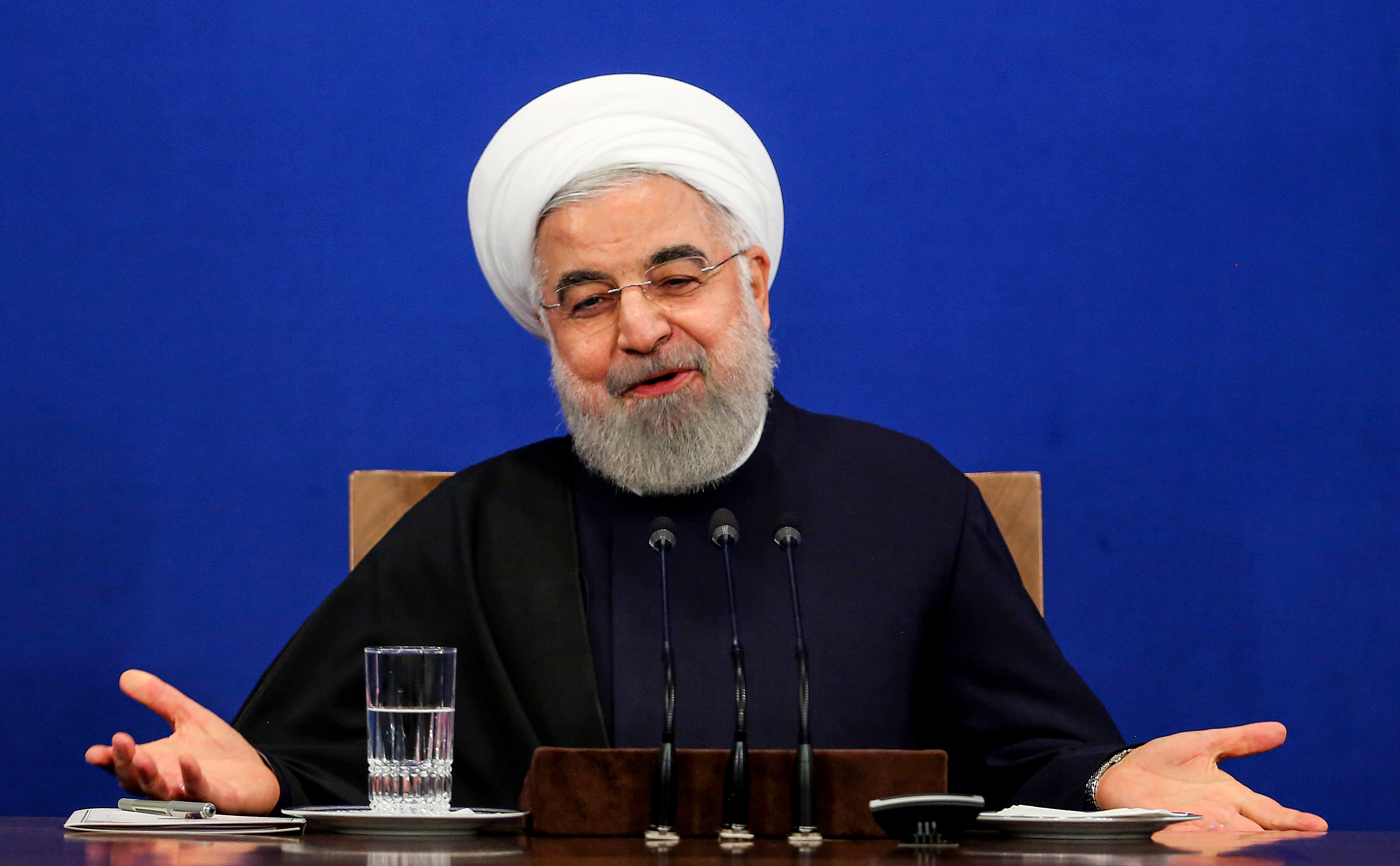 Iranian president Hassan Rouhani