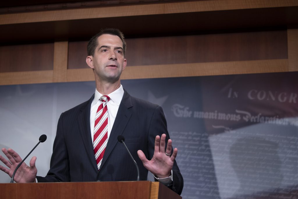 Cotton, McConnell Introduce College Campus Free Speech Act