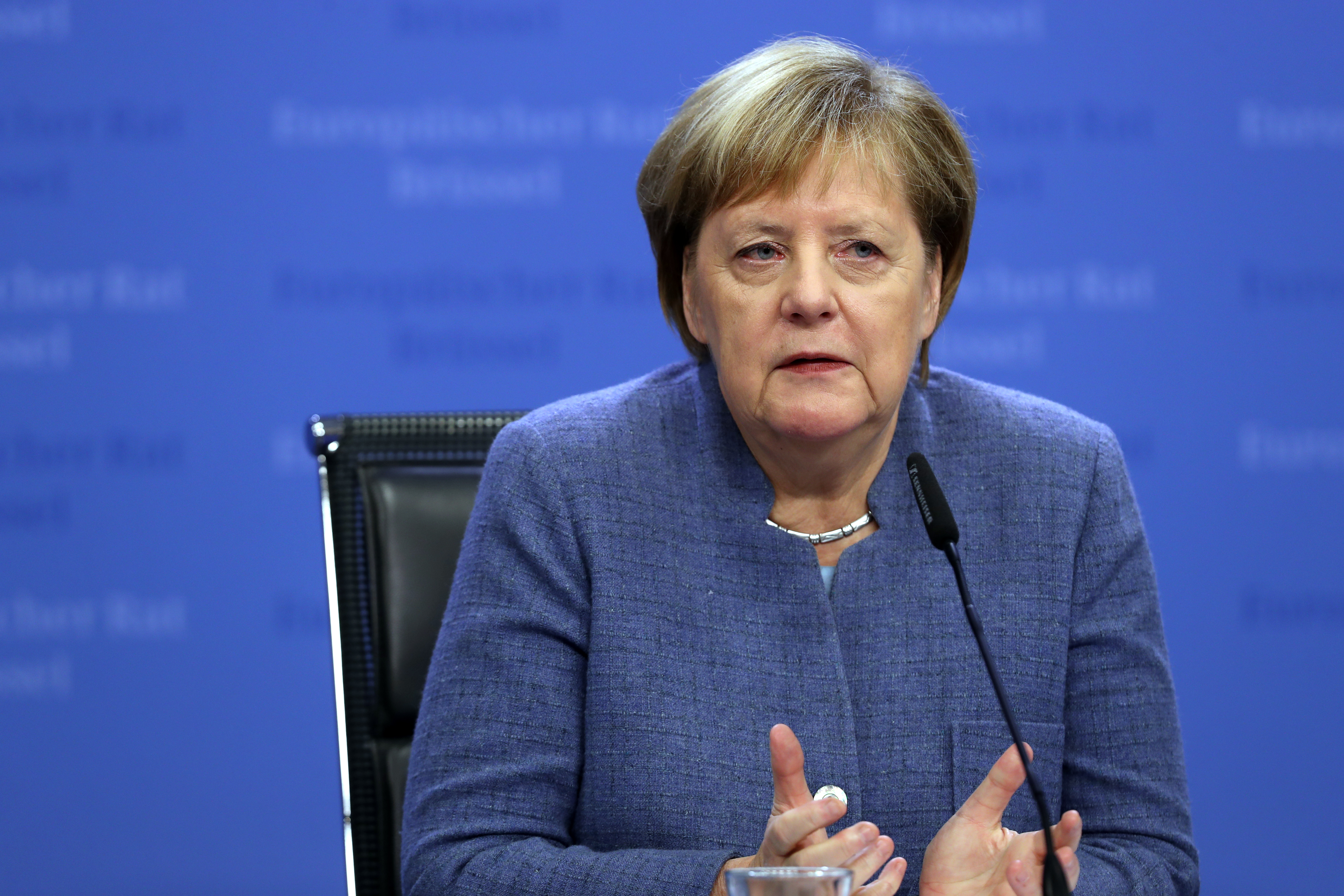 German chancellor Angela Merkel