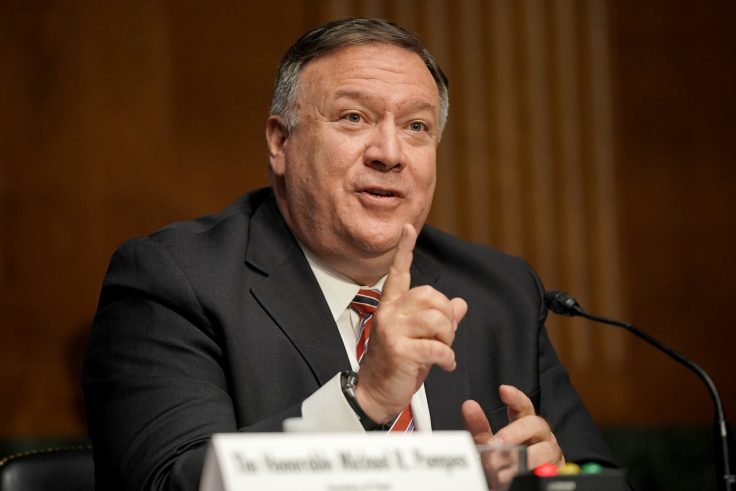 Secretary Of State Pompeo Testifies On Department's Budget Request Before Senate Foreign Relations Committee