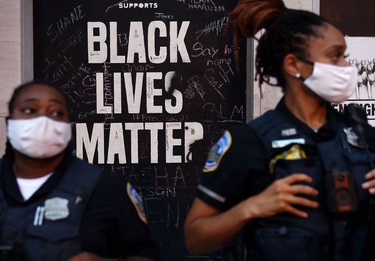 Black activists separate from Black Lives Matter due to financial collapse.